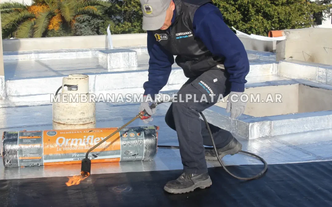 Membrana con Aluminio: Colocación Profesional en Mar del Plata